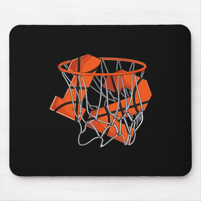 12th Birthday Basketball  Kids Mouse Mat (Front)