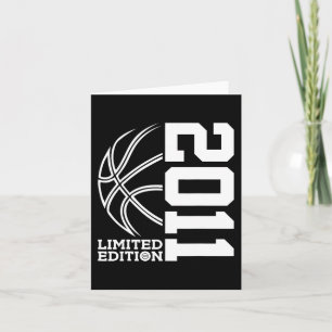 12th Birthday Basketball Limited Edition 2011 Card