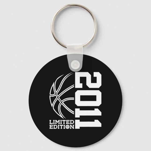 12th Birthday Basketball Limited Edition 2011  Key Ring (Front)