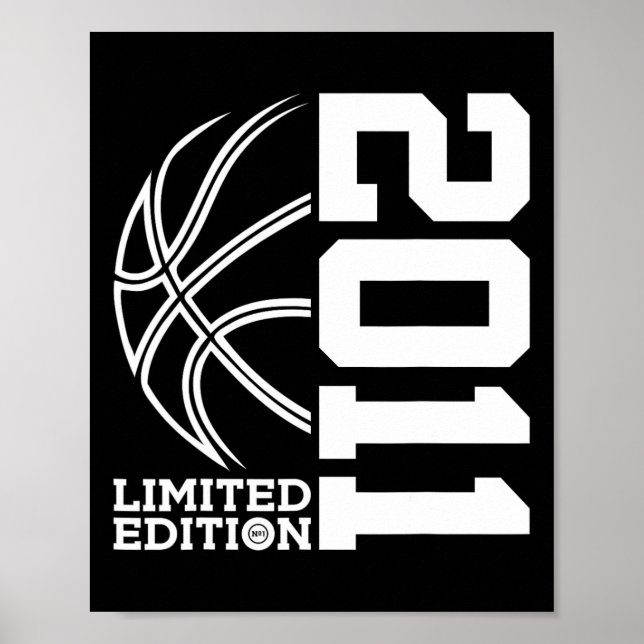12th Birthday Basketball Limited Edition 2011  Poster (Front)