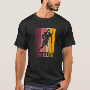 12th Birthday  For Boys Football Player 12 Years O T-Shirt