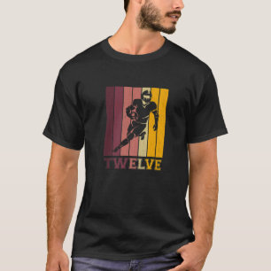12Th Birthday For Boys Football Player 12 Years Ol T-Shirt