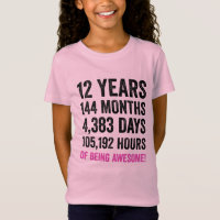 12th Birthday // Funny Girl’s Birthday Countdown