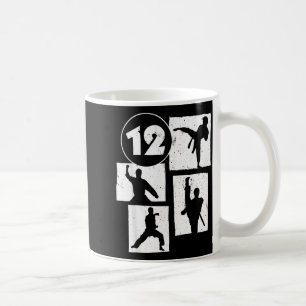 12th Birthday Karate Taekwondo 12 Years Old Boy Coffee Mug