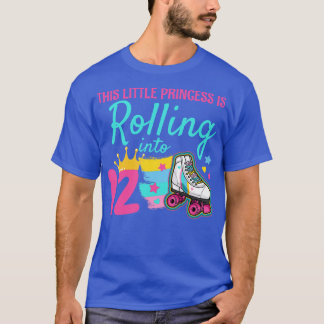 12th Birthday Roller Skate 1 T-Shirt