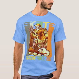 12th Birthday Skateboard Lovers Skater Awesome Sin T-Shirt