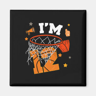 12th Birthday Sketll Boy Twelve Years 12 Yr Old Bd Magnet