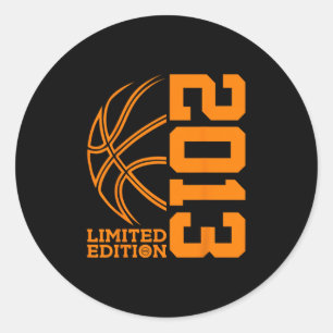 12th Birthday Sketll Limited Edition 2013  Classic Round Sticker