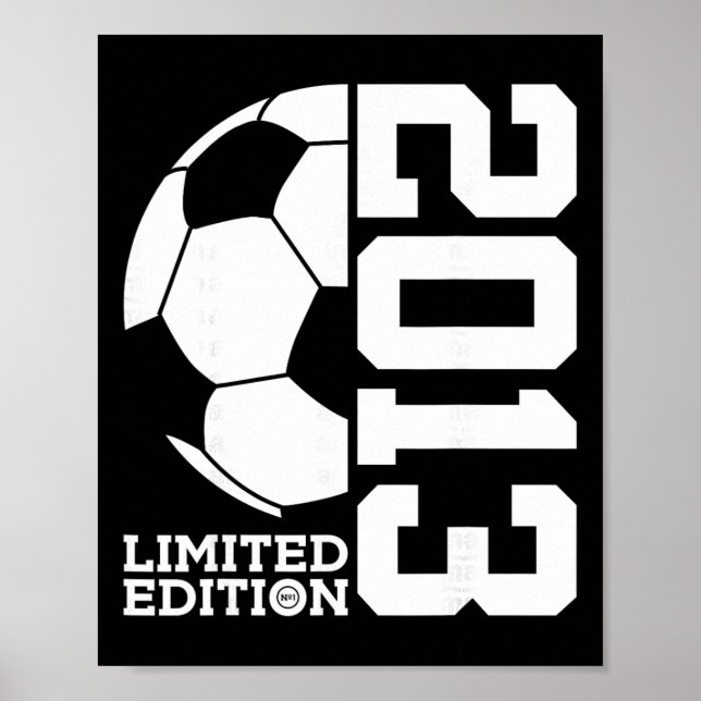 12th Birthday Soccer Limited Edition 2013  Poster (Front)