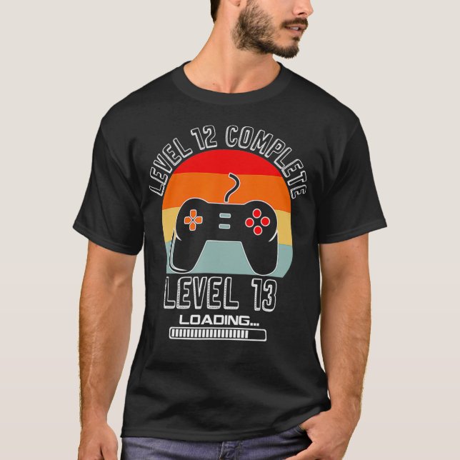 12th Birthday Video Gamer 12 Years Old Gifts Boy M T-Shirt (Front)