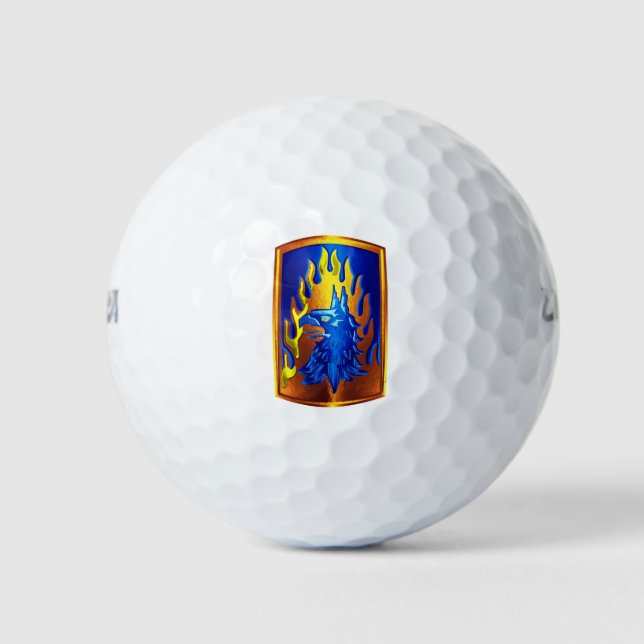 12th Combat Aviation Brigade  Golf Balls (Front)