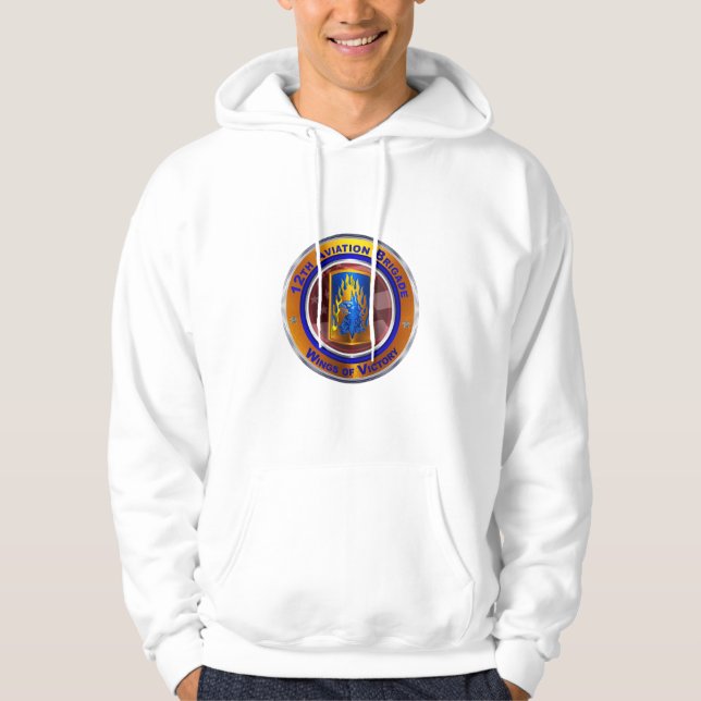 12th Combat Aviation Brigade  Hoodie (Front)