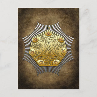 12th Degree: Master Architect Postcard