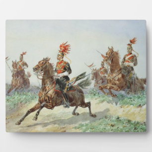 12th Royal Lancers (w/c over pencil heightened wit Plaque
