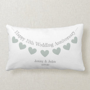  12th  Wedding  Anniversary  Gifts  Zazzle co uk 