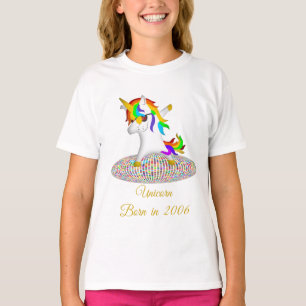 12th years old birthday UNICORN girls gift T-SHIRT