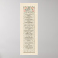 12x36 To Build a Lasting Love - Cream Damask Roses