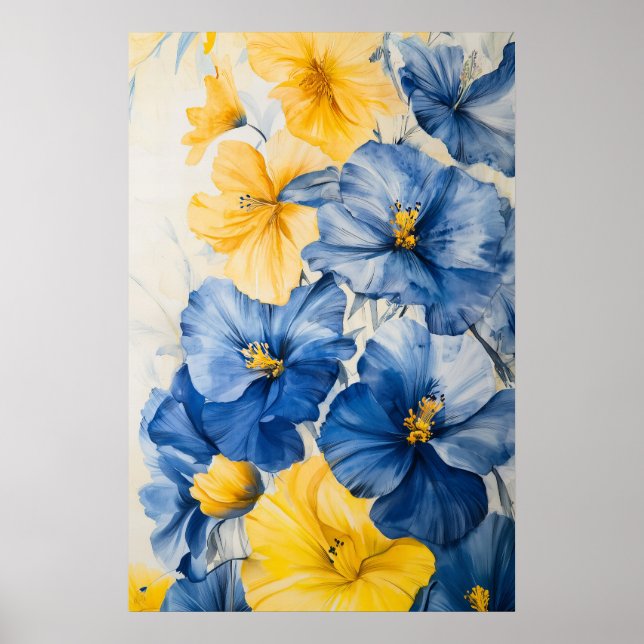 1304 Floral Poster (Front)