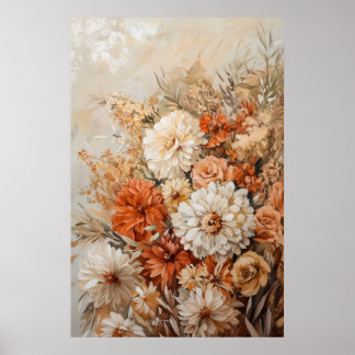 1309 Floral Poster