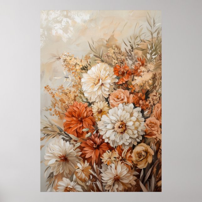 1309 Floral Poster (Front)