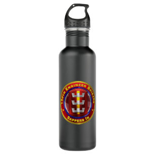 130th Engineer Brigade “Sappers In” 710 Ml Water Bottle