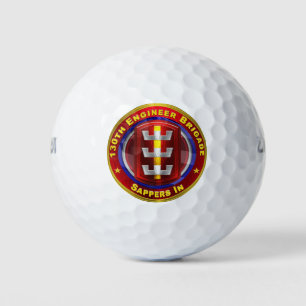 130th Engineer Brigade “Sappers In” Golf Balls