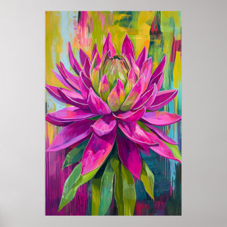 1310 Floral Poster