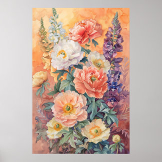 1311 Floral Poster