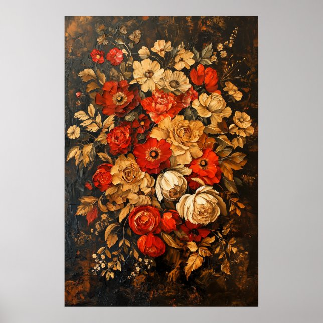 1315 Floral Poster (Front)