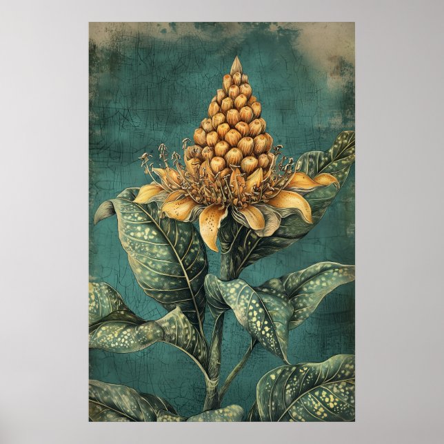 1318 Floral Poster (Front)