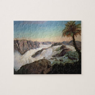 131-0059242 The Paulo Alfonso Falls, 1850 Jigsaw Puzzle
