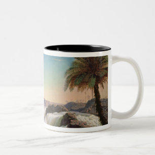 131-0059242 The Paulo Alfonso Falls, 1850 Two-Tone Coffee Mug
