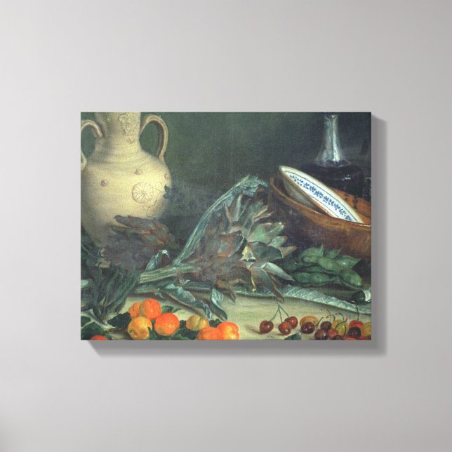 131-0059642 Still Life with Fruit and Vegetables Canvas Print (Front)