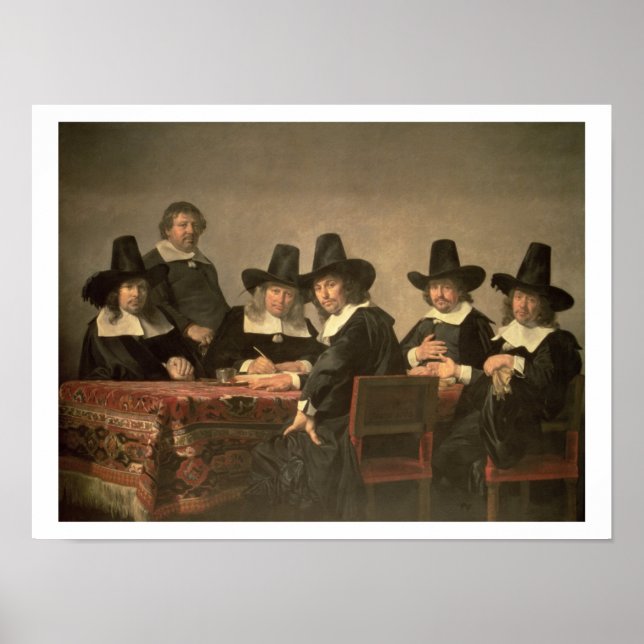 131-0635449 The Managers of the Haarlem Orphanage, Poster (Front)