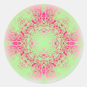 131 CLASSIC ROUND STICKER