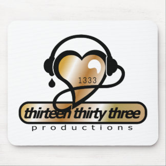 1333 Productions Logo Mouse Mat