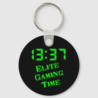 1337 Gaming Time Key Ring