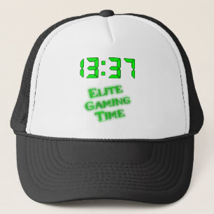 1337 Gaming Time Trucker Hat