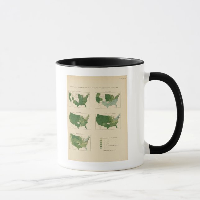 133 Increase value of farms 1850-1900 Mug (Right)