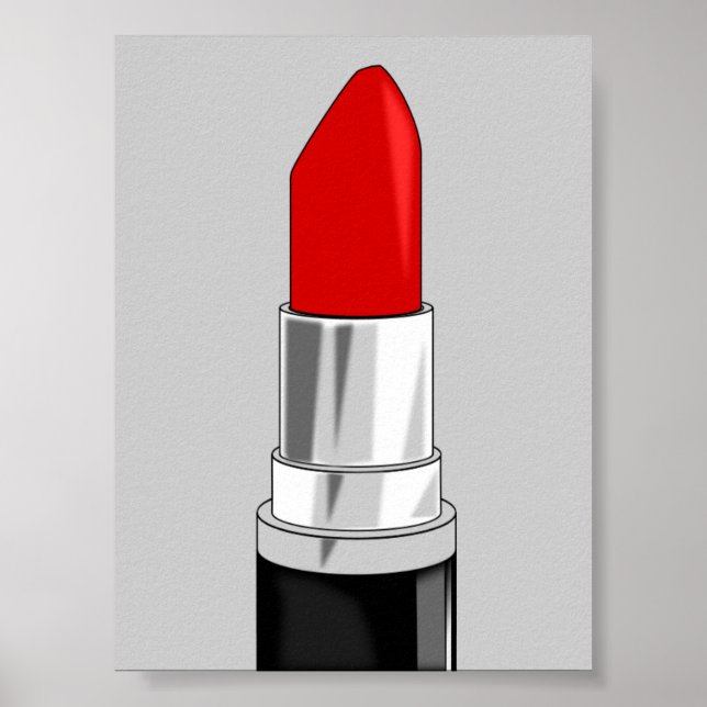 13479 RED LIPSTICK MAKEUP BEAUTY FASHION STYLE SAL POSTER (Front)