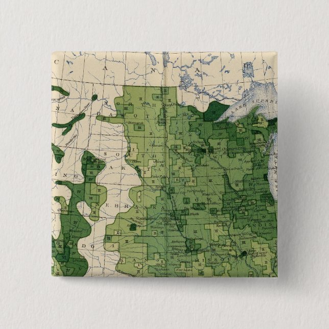 134 Value farm products 1900 15 Cm Square Badge (Front)