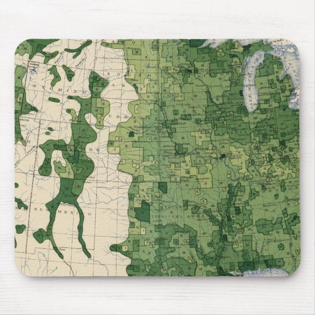 134 Value farm products 1900 Mouse Mat (Front)