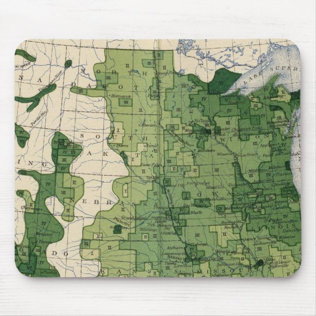 134 Value farm products 1900 Mouse Mat (Front)