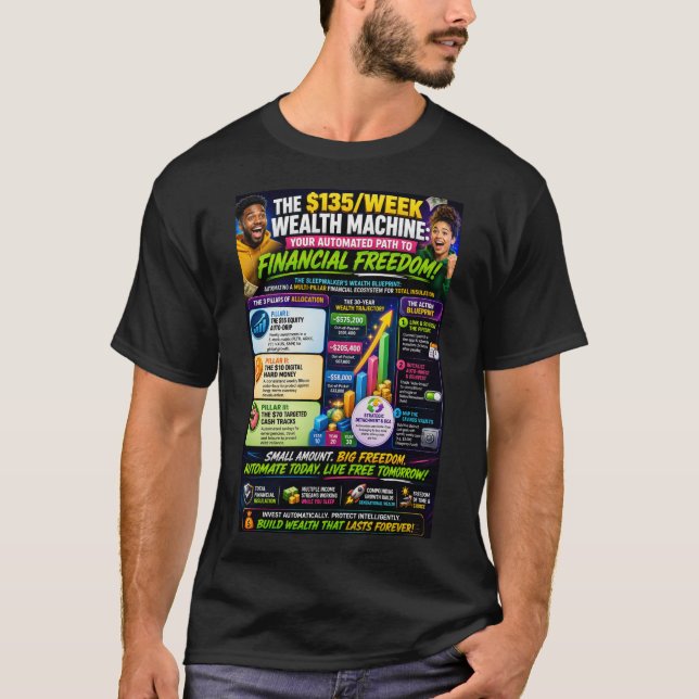$135 a week weather plan Tshirt  (Front)
