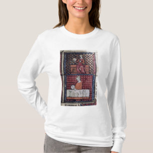 137-0011409/1 Seated woman with a dove and a man c T-Shirt
