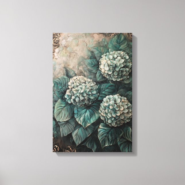 1380 Floral Canvas Print (Front)