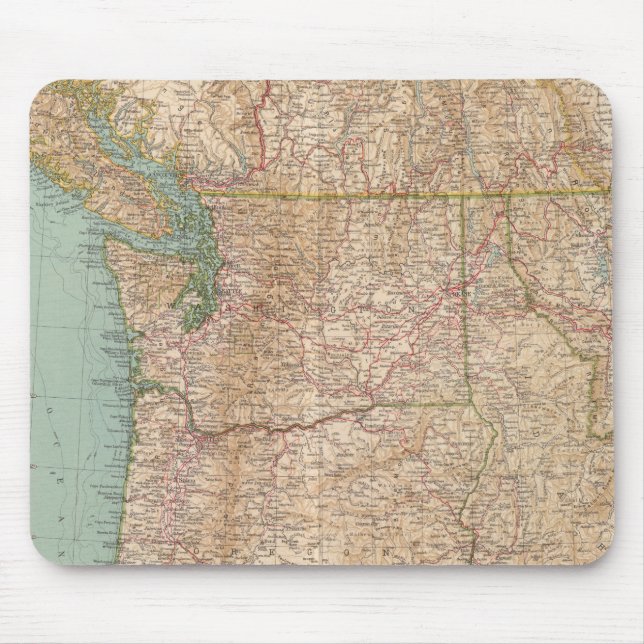 13839 Wash, Ore, Ida Mouse Mat (Front)