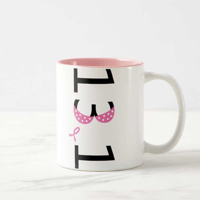 13.1 bikini :VERTICAL Two-Tone Coffee Mug (Right)