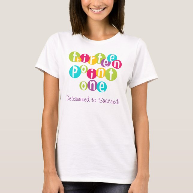 13.1 Customised T-shirts (Front)