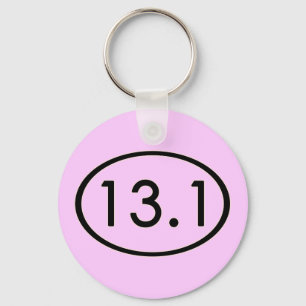 13.1 Miles Keychain